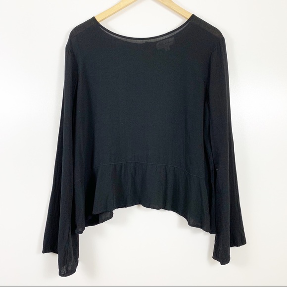 Anthropologie Tops - Anthropologie Cloth & Stone Trumpet Sleeve Top